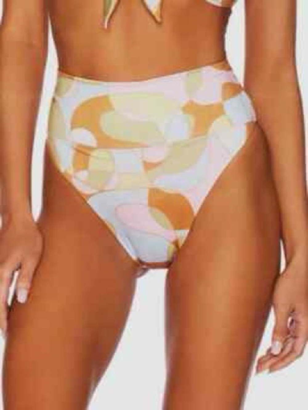 BEACH RIOT
Waikiki Wave Highway High-waist Bikini Bottoms In Pink large - Picture 3 of 9